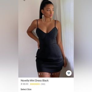 Black Mini dress